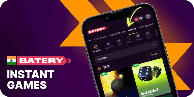 Play Instant Games at Batery